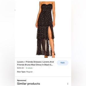 Lovers + Friends Bruna Dress